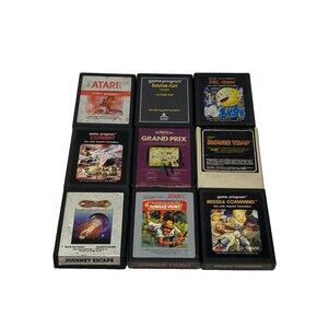 Lot of 9 Atari 2600 Game Cartridges #07